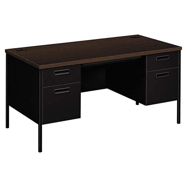 Hon - Office Desks Type: Double Pedestal Desk Center Draw: Yes - Caliber Tooling