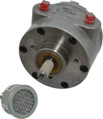 Gast - 1-1/2 hp Reversible Face Air Actuated Motor - 3,000 Max RPM, 1.12" Shaft Length, 5.81" OAL, 1/2" Shaft Diam - Caliber Tooling