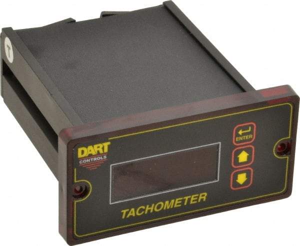 Dart Controls - 4 Digit LED Display Tachometer Counter - Caliber Tooling