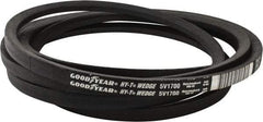 Continental ContiTech - Section 5V, 170" Outside Length, V-Belt - Fiber Reinforced Wingprene Rubber, HY-T Wedge MatchmakerEnvelope, No. 5V1700 - Caliber Tooling