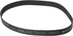 Continental ContiTech - Section L, 1" Wide, Timing Belt - Helanca Weave Stretch Nylon, L Series Belts Positive Drive, No. 345L - Caliber Tooling