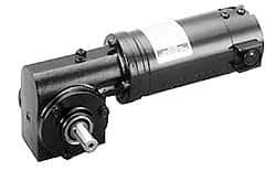 Leeson - 1/6 Max hp, 83 Max RPM, Electric AC DC Motor - 115 V Input, 38F Frame - Caliber Tooling