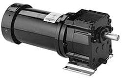 Leeson - 1/6 Max hp, 40 Max RPM, Electric AC DC Motor - 115 V Input, Single Phase, 38F Frame - Caliber Tooling