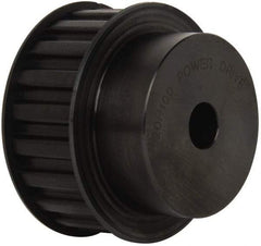 Power Drive - 20 Tooth, 5/8" Inside x 3.129" Outside Diam, Timing Belt Pulley - 3/4, 1" Belt Width, 3.183" Pitch Diam, Steel & Cast Iron - Caliber Tooling