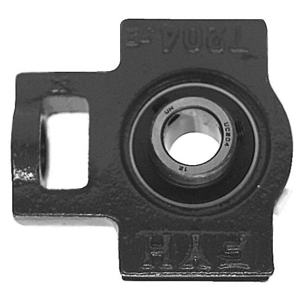 Value Collection - 2-17/32" Wide, Cast Iron Ball Bearing Take Up Unit - 1-3/16" Outside Diam - Caliber Tooling