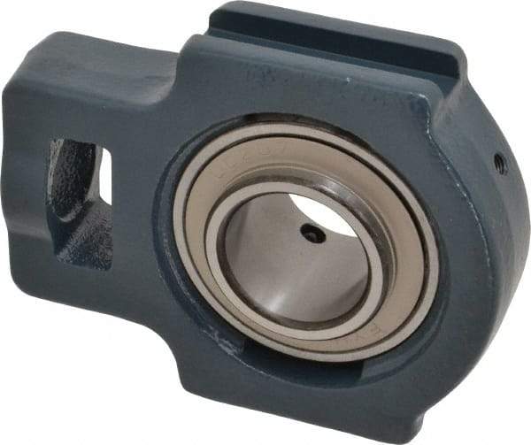 Value Collection - 2-17/32" Wide, Cast Iron Ball Bearing Take Up Unit - 1-3/16" Outside Diam - Caliber Tooling