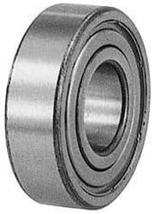 Tritan - 45mm Bore Diam, 85mm OD, Double Shield Angular Contact Radial Ball Bearing - 30.2mm Wide, 2 Rows, Round Bore, 8,300 Lb Static Capacity, 10,800 Lb Dynamic Capacity - Caliber Tooling