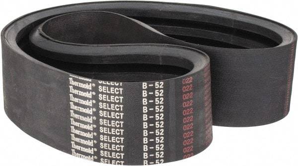 Value Collection - Section B, V-Belt - Neoprene Rubber, Classic Banded, No. B-52 - Caliber Tooling