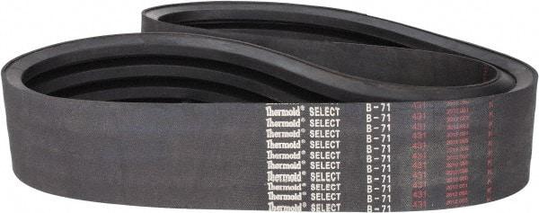 Value Collection - Section B, V-Belt - Neoprene Rubber, Classic Banded, No. B-71 - Caliber Tooling