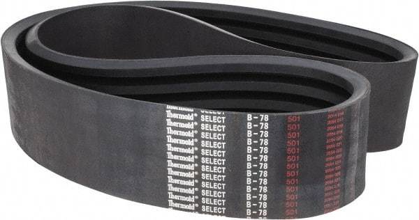 Value Collection - Section B, V-Belt - Neoprene Rubber, Classic Banded, No. B-78 - Caliber Tooling