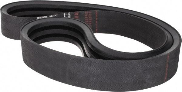 Value Collection - Section B, V-Belt - Neoprene Rubber, Classic Banded, No. B-80 - Caliber Tooling