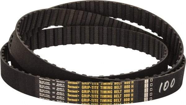 Value Collection - Section H, Timing Belt - Neoprene Rubber, Series H, No. 800H100 - Caliber Tooling