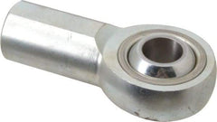 Made in USA - 2-3/4" ID, 2-3/4" Max OD, 76,205 Lb Max Static Cap, Plain Female Spherical Rod End - 1-1/4 - 12 RH, Alloy Steel with Steel Raceway - Caliber Tooling