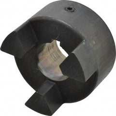 Lovejoy - 1-5/8" Max Bore Diam, Flexible Hub Coupling - 3-3/4" OD, 4-1/2" OAL, Sintered Iron - Caliber Tooling