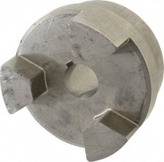 Lovejoy - 1-1/8" Max Bore Diam, Flexible Hub Coupling - 4-1/2" OD, 4.88" OAL, Sintered Iron - Caliber Tooling