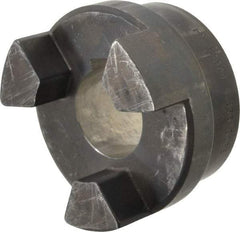 Lovejoy - 1-7/8" Max Bore Diam, Flexible Hub Coupling - 4-1/2" OD, 4.88" OAL, Sintered Iron - Caliber Tooling