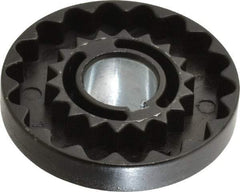 Lovejoy - 3/4" Max Bore Diam, 3/16" x 3/32" Keyway Width x Depth, Flexible Coupling Hub - 2.046" OD, 2.38" OAL, Cast Iron - Caliber Tooling