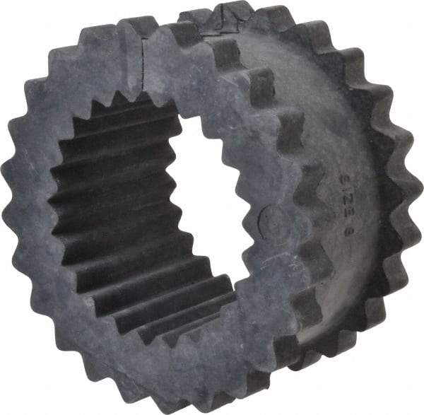 Lovejoy - 8 One Piece Split Flexible Coupling Sleeve Insert - 5.06" OD, 2-1/2" OAL, EPDM - Caliber Tooling