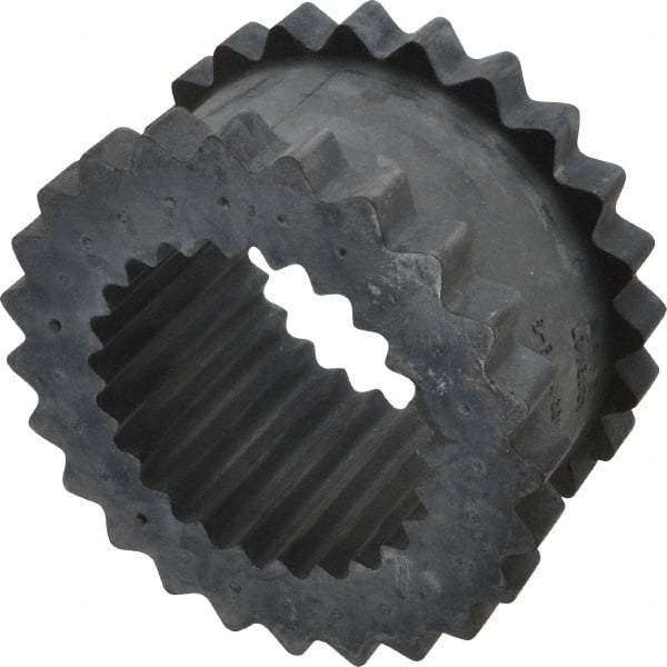 Lovejoy - 9 One Piece Solid Flexible Coupling Sleeve Insert - 6" OD, 3" OAL, EPDM - Caliber Tooling