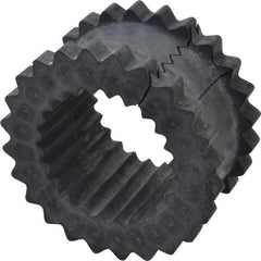 Lovejoy - 9 One Piece Split Flexible Coupling Sleeve Insert - 6" OD, 3" OAL, EPDM - Caliber Tooling