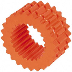 Lovejoy - 9 One Piece Solid Flexible Coupling Sleeve Insert - 6" OD, 3" OAL, Hytrel - Caliber Tooling