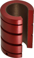 Pacific Bearing - 1" ID, 3,525 Lb Static Load Capacity, Open Linear Bearing - 1-9/16" OD - Caliber Tooling