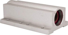 Pacific Bearing - 1/2" ID, 3-1/2" OAL x 1-1/4" OAH Closed Twin Pillow Block - 3-1/2 Inch Overall Length x 1-1/4 Inch Overall Height x 2 Inch Width, - Caliber Tooling