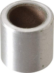 Pacific Bearing - 1/2" Inside x 3/4" Outside Diam, Aluminum Anti-Friction Sleeve Bearing - 1" OAL - Caliber Tooling