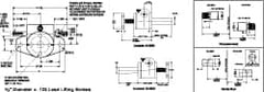 Duff-Norton - 1/2 Ton Capacity, 3" Lift Height, Upright Mechanical Screw Actuator - Top Plate - Caliber Tooling