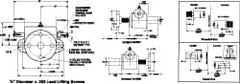 Duff-Norton - 1 Ton Capacity, 24" Lift Height, Inverted Mechanical Screw Actuator - Top Plate - Caliber Tooling