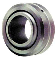 Made in USA - 9/16" Bore Diam, 16,630 Lb Dynamic Capacity, 9/16" Wide, Ball-Joint Spherical Plain Bearing - 1-3/32" OD - Caliber Tooling