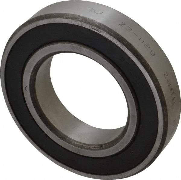 Tritan - 55mm Bore Diam, 100mm OD, Double Seal Deep Groove Radial Ball Bearing - 21mm Wide, 1 Row, Round Bore, 6,500 Lb Static Capacity, 9,750 Lb Dynamic Capacity - Caliber Tooling