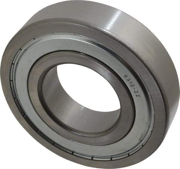 Tritan - 60mm Bore Diam, 130mm OD, Double Shield Deep Groove Radial Ball Bearing - 31mm Wide, 1 Row, Round Bore, 11,700 Lb Static Capacity, 18,400 Lb Dynamic Capacity - Caliber Tooling