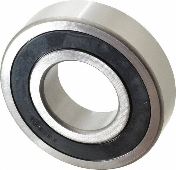 Tritan - 50mm Bore Diam, 110mm OD, Double Seal Deep Groove Radial Ball Bearing - 27mm Wide, 1 Row, Round Bore, 8,600 Lb Static Capacity, 13,900 Lb Dynamic Capacity - Caliber Tooling