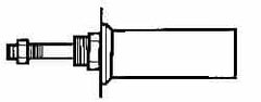 ARO/Ingersoll-Rand - Air Cylinder Flange - For 4" Air Cylinders, Use with ARO Economair Cylinders - Caliber Tooling