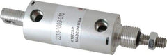 ARO/Ingersoll-Rand - 1" Stroke x 1-1/8" Bore Double Acting Air Cylinder - 1/8 Port, 3/8-16 Rod Thread - Caliber Tooling