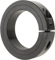 Climax Metal Products - 2-1/2" Bore, Steel, One Piece Clamp Collar - 3-3/4" Outside Diam, 7/8" Wide - Caliber Tooling