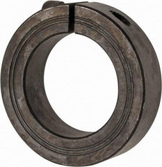 Climax Metal Products - 36mm Bore, Steel, One Piece Clamp Collar - 2-1/4" Outside Diam - Caliber Tooling