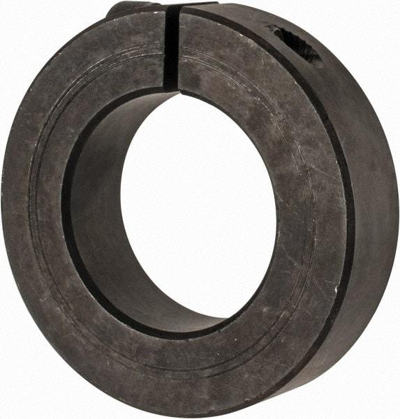 Climax Metal Products - 42mm Bore, Steel, One Piece Clamp Collar - 2-7/8" Outside Diam - Caliber Tooling