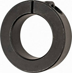 Climax Metal Products - 45mm Bore, Steel, One Piece Clamp Collar - 2-7/8" Outside Diam - Caliber Tooling