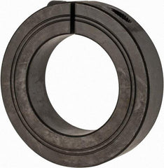 Climax Metal Products - 48mm Bore, Steel, One Piece Clamp Collar - 3-1/8" Outside Diam - Caliber Tooling