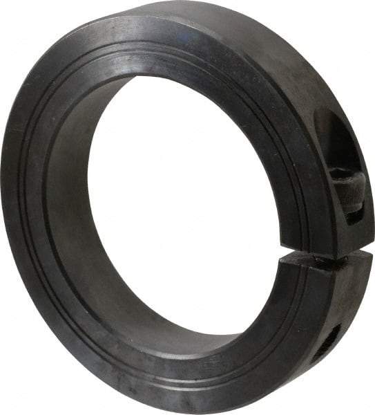 Climax Metal Products - 70mm Bore, Steel, One Piece Clamp Collar - 4" Outside Diam - Caliber Tooling