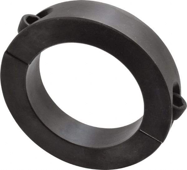 Climax Metal Products - 2-3/4" Bore, Steel, Two Piece Shaft Collar - 4" Outside Diam, 7/8" Wide - Caliber Tooling