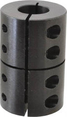 Climax Metal Products - 7/8" Inside x 1-7/8" Outside Diam, Rigid Coupling without Keyway - 2-7/8" Long - Caliber Tooling