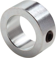 Climax Metal Products - 2-9/16" Bore, Steel, Set Screw Shaft Collar - 3-3/4" Outside Diam, 1" Wide - Caliber Tooling