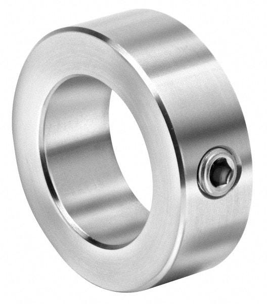 Climax Metal Products - 5-7/16" Bore, Steel, Set Screw Shaft Collar - 6-1/2" Outside Diam, 1-1/4" Wide - Caliber Tooling