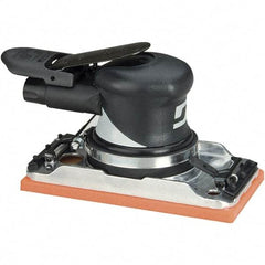 Dynabrade - 8,000 OPM, 16 CFM Air Consumption, Palm Air Orbital Sander - Rectangular Pad, 1/4 NPT Inlet - Caliber Tooling