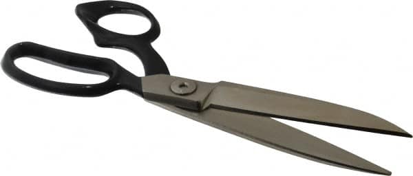 Wiss - 5" LOC, 10-3/8" OAL Bent Upholstery, Carpet, Drapery & Fabric Shears - Offset Handle, For Carpet, Drapery, Upholstery - Caliber Tooling