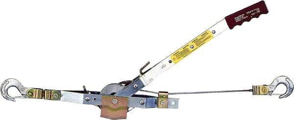 Maasdam - 2,000 Lb Lifting Capacity, 12' Lift Height, Puller Hoist - Made from Chain - Caliber Tooling