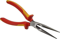 Knipex - 8" OAL, Cutting Pliers - 2-15/16" Jaw Length x 11/16" Jaw Width - Caliber Tooling